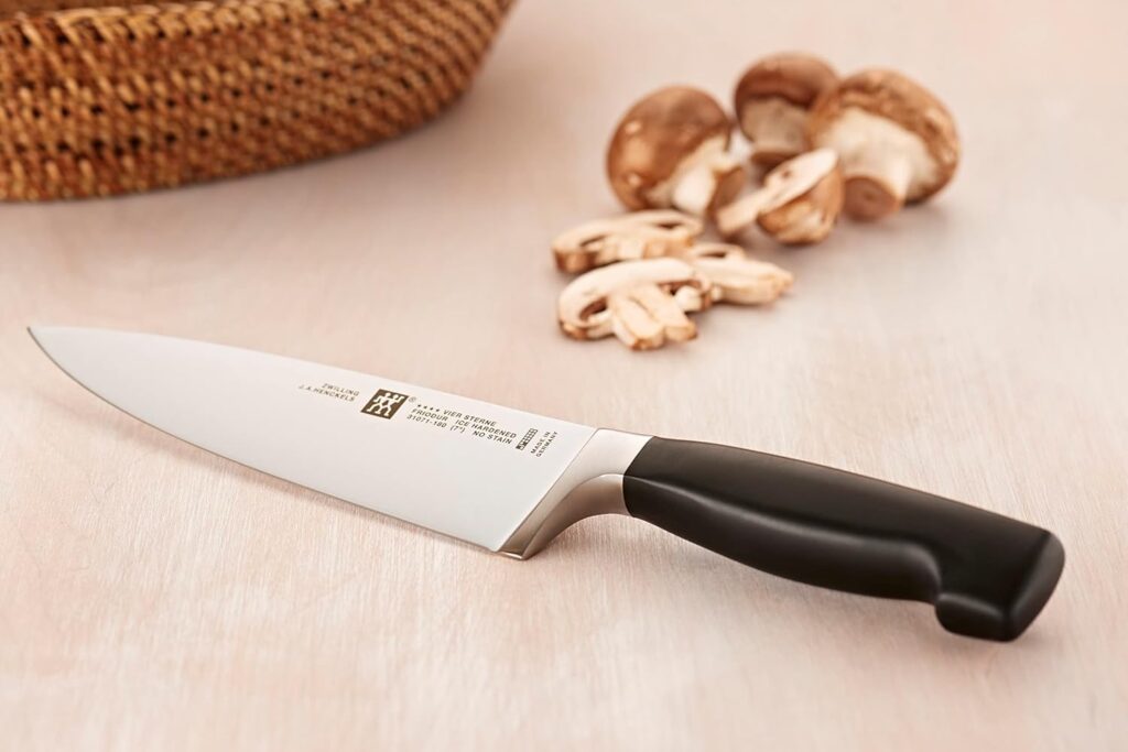 Zwilling J.A. Henckels ZWILLING Chefs Knife, 8 Inch, Black