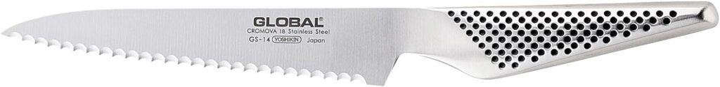 Global 6 Serrated Utility Scallop Knife